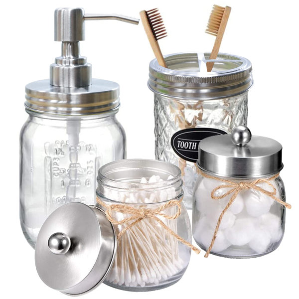 Cotton Jars Bathroom Accessories Rispa